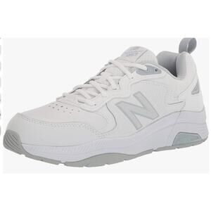 New Balance womens 857 V3 Casual Comfort Cross Trainer, White/Cyclone, 7.5 US